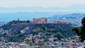 View of Athens City and the Acropolis From Mount Lycabettus, Greece