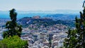 View of Athens City and the Acropolis From Mount Lycabettus, Greece