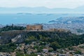 View of Athens City and the Acropolis From Mount Lycabettus, Greece