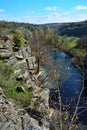 View of the canyon in autumn Royalty Free Stock Photo