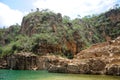 CapitÃÂ³lio - Canyon of Furnas lake Royalty Free Stock Photo