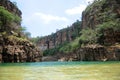 CapitÃÂ³lio - Canyon of Furnas lake Royalty Free Stock Photo