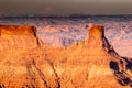 View of canyons and rock formations in southwest Utah Royalty Free Stock Photo