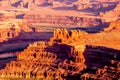 View of canyons and rock formations in southwest Utah Royalty Free Stock Photo