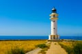 View of Cap de Barbaria lighthouse in Formentera