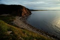 View of the Cape Breton coastline from the Cabot Trail, Canada Royalty Free Stock Photo