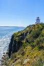 Cape Enrage lighthouse, in New Brunswick