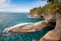 The view from Cape Flattery, the northwesternmost point of the c