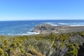 View of Cape of Good Hope from Cape Point in Cape Town on the Cape Peninsula Tour in South Africa Royalty Free Stock Photo