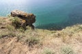 View from Cape Kaliakra Bulgaria Royalty Free Stock Photo