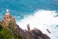 View of Cape Point lighthouse South Africa Royalty Free Stock Photo
