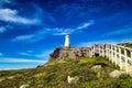 Cape Spear Lighthouse Newfoundland Royalty Free Stock Photo