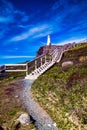 Cape Spear Lighthouse Newfoundland Royalty Free Stock Photo