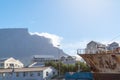 View of Cape Town city center with Table Mountain Cape Town Royalty Free Stock Photo