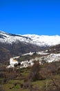 View of Capilera andf Bubion, Spain.