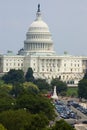 View on the Capital Building, Washington DC Royalty Free Stock Photo