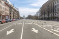 View of the Capitol Building from Pennsylvania Avenue, Washington DC, District of Columbia, United States of America