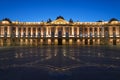 View of Capitole or City Hall is the municipal administration of the Toulouse city Royalty Free Stock Photo