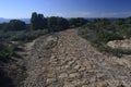 View of Capo Altano, Roman road Royalty Free Stock Photo