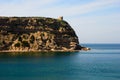 View of Capo Mannu coast Royalty Free Stock Photo