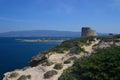 View of Capo Mannu coast Royalty Free Stock Photo