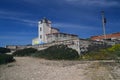 View of Capo Mannu lighthouse Royalty Free Stock Photo