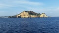 View of Capo Miseno, in the Gulf of Pozzuoli. Phlegraean Fields. Royalty Free Stock Photo