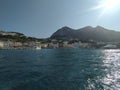 View of Capri Island in Italy Royalty Free Stock Photo