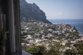 View of Capri, Italy.