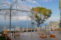 View from Hotel San Michele in Anacapri in sunny spring, Capri, Italy