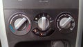 View of car air conditioning panel Royalty Free Stock Photo