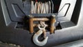 Car small winch Royalty Free Stock Photo