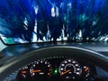 View of a Car Wash from the inside