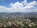 View of Caracas from the Avila National park
