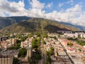 View of Caracas city from west. Venezuela