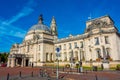 View of Cardiff City Hall in Wales Royalty Free Stock Photo