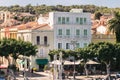 View of Carloforte, San Pietro Island, Sardinia, Italy. Royalty Free Stock Photo