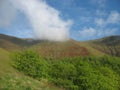 View of the Carpathian Mountains