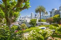 Lombard Street, San Francisco, California, United States of America, North America