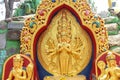 Eleven-headed AvalokiteÃâºvara bodhisattva statue in Kathmandu city