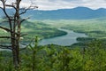 A View of Carvins Cove from the Tinker Ridge Royalty Free Stock Photo