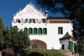 View of Casa Trias, Park GÃÂ¼ell, Barcelona, Spain Royalty Free Stock Photo