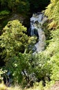 Landscapes of Scotland - Reekie Linn Waterfall Royalty Free Stock Photo