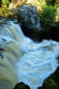 Landscapes of Scotland - Reekie Linn Waterfall Royalty Free Stock Photo