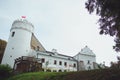 View of the Casimir Castle from the lower tier in Przemysl city Royalty Free Stock Photo