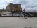 View of the Castel dell`ovo Naples, Italy Royalty Free Stock Photo