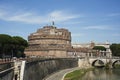 View of Castel Sant Angelo in Rome, Italy Royalty Free Stock Photo