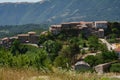 View of Castelgrande, in Potenza province, Italy