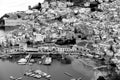 View of Castellamare del Golfo, city in Sicily Royalty Free Stock Photo