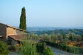 View from Castellina in Chianti, Tuscany Royalty Free Stock Photo